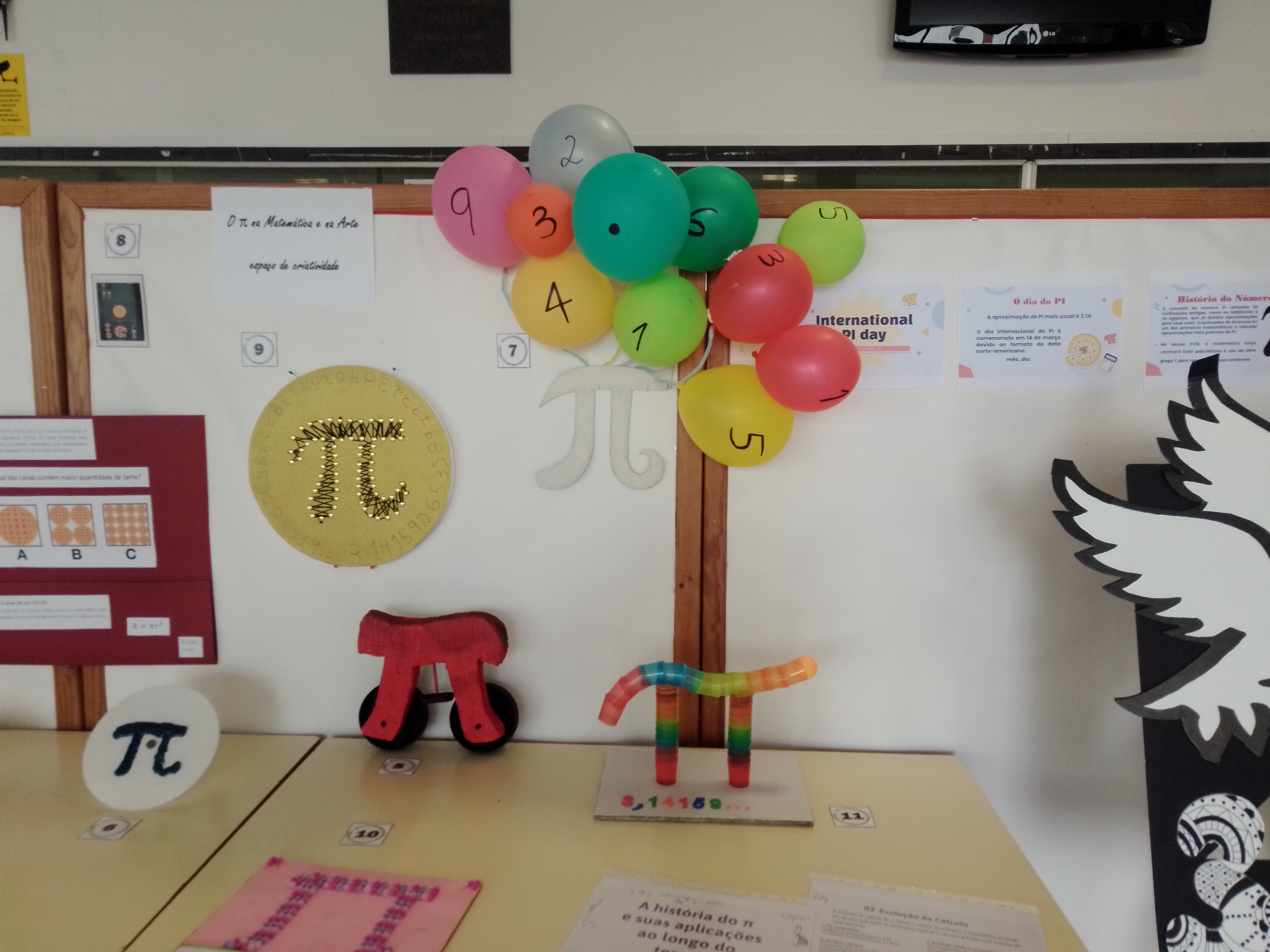 Comemoração do Dia Internacional da Matemática e do Pi 